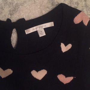 LC Lauren Conrad Sweaters - LC Lauren Conrad Heart Sweater LC Lauren Conrad Sweaters - LC Lauren Conrad Heart Sweater